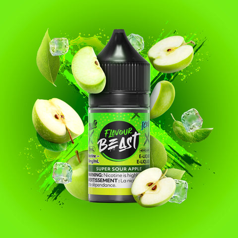 Super Sour Apple Iced Salt