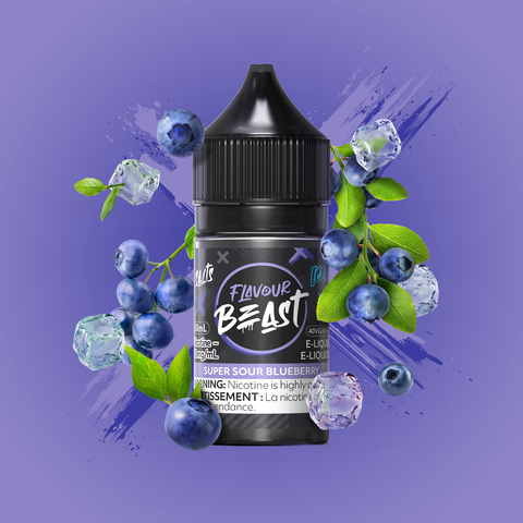 Super Sour Blueberry Iced Salt